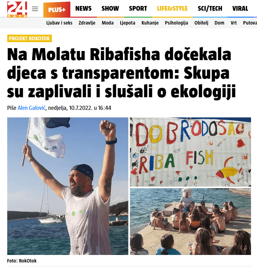 24sata - Projekt RokOtok i Domagoj Jakopović Ribafish